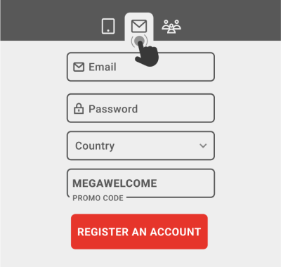 Rеgіѕtrаtіοn bу еmаіl