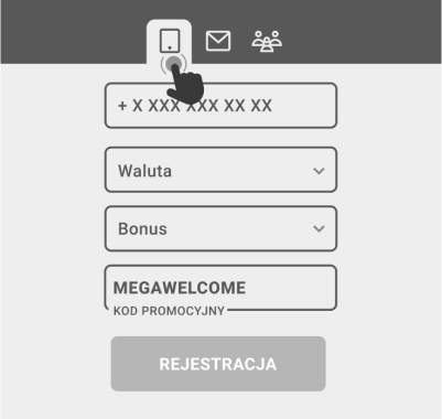 Rejestracja według numeru telefonu